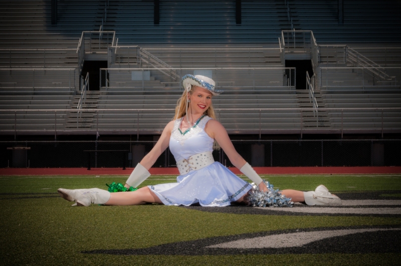 Highsteppers Senior Portraits On-Location